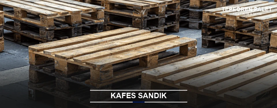 Tepeören Ahşap Kafes Sandık